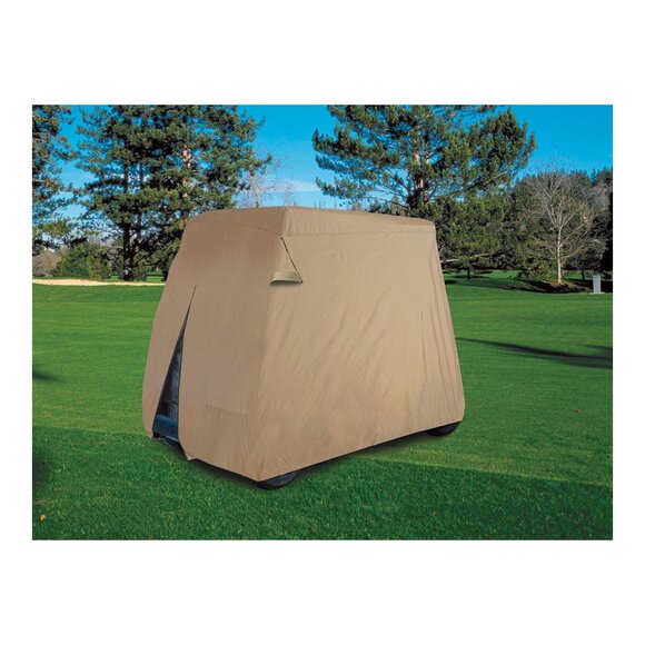 Classic Accessories NWT Tan FAIRWAY 4-Person Golf Cart Cover L-105